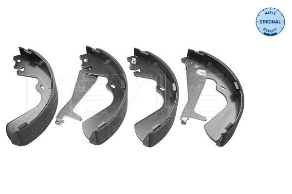 Stabdžių trinkelių komplektas MEYLE 37-14 533 0016