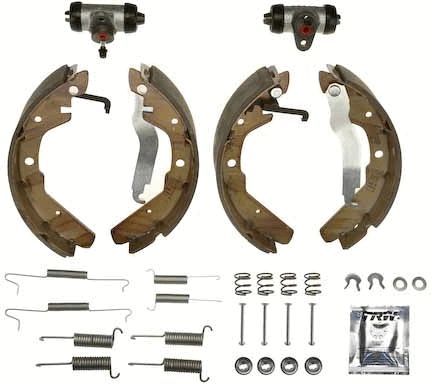 Stabdžių trinkelių komplektas TRW BK1509