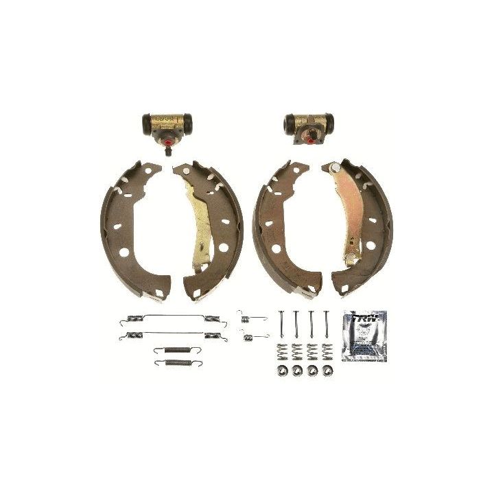 Stabdžių trinkelių komplektas TRW BK1731