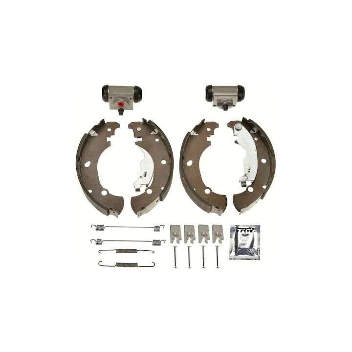 Stabdžių trinkelių komplektas TRW BK1751