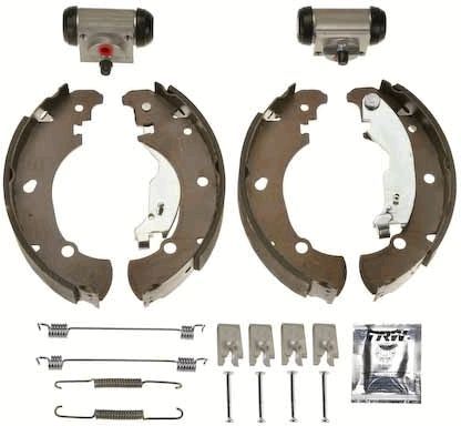 Stabdžių trinkelių komplektas TRW BK1751