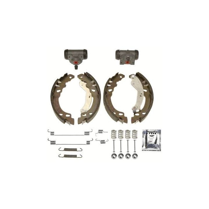 Stabdžių trinkelių komplektas TRW BK1767