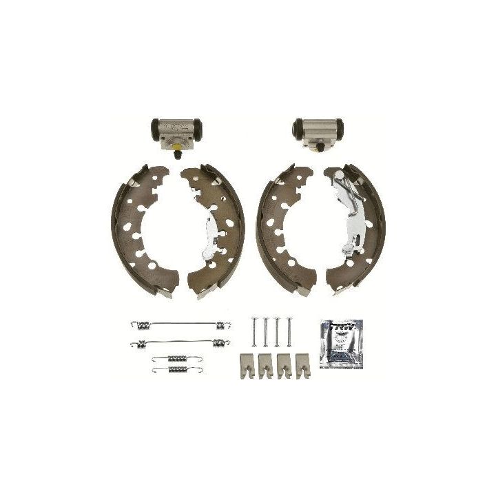 Stabdžių trinkelių komplektas TRW BK1777