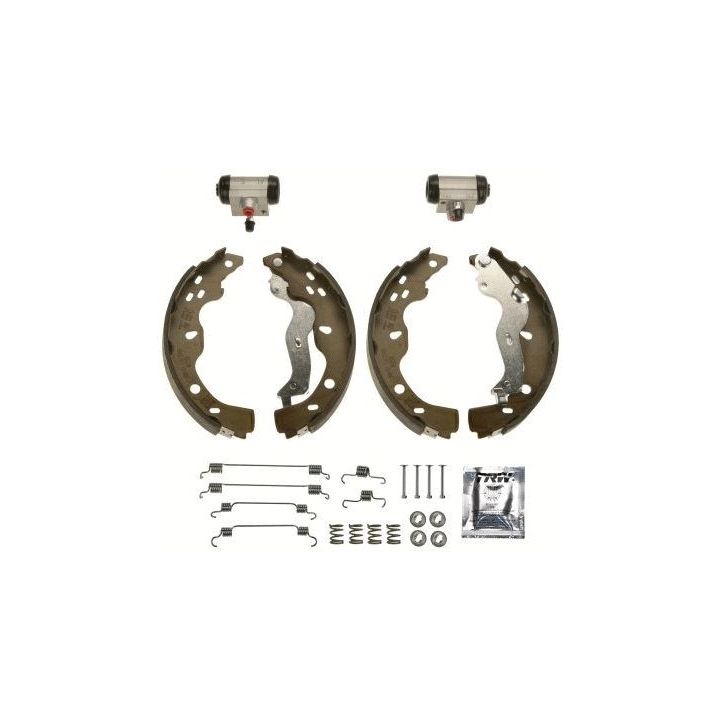 Stabdžių trinkelių komplektas TRW BK1780