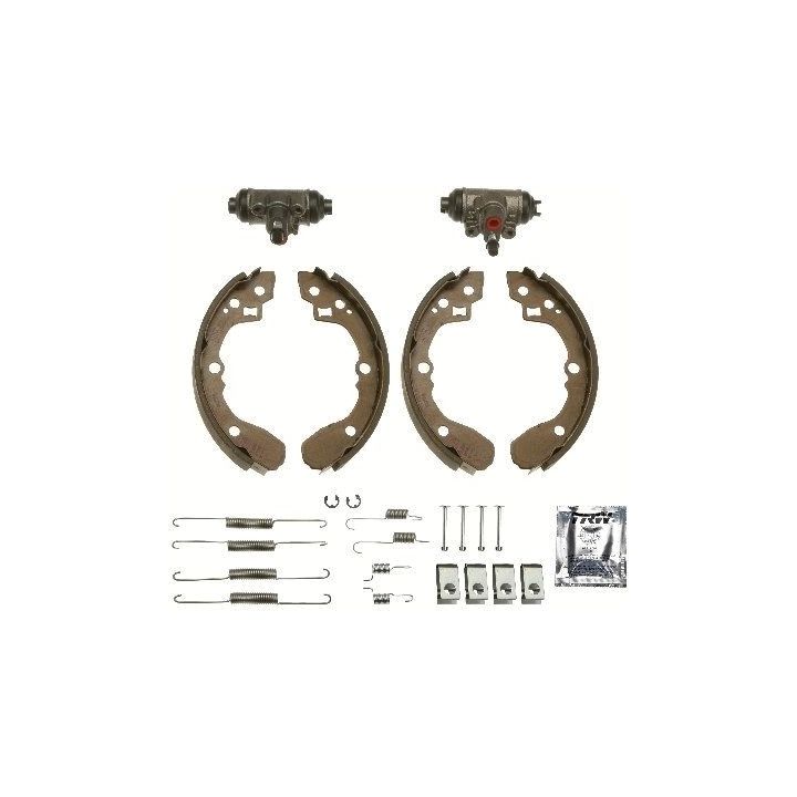 Stabdžių trinkelių komplektas TRW BK1966