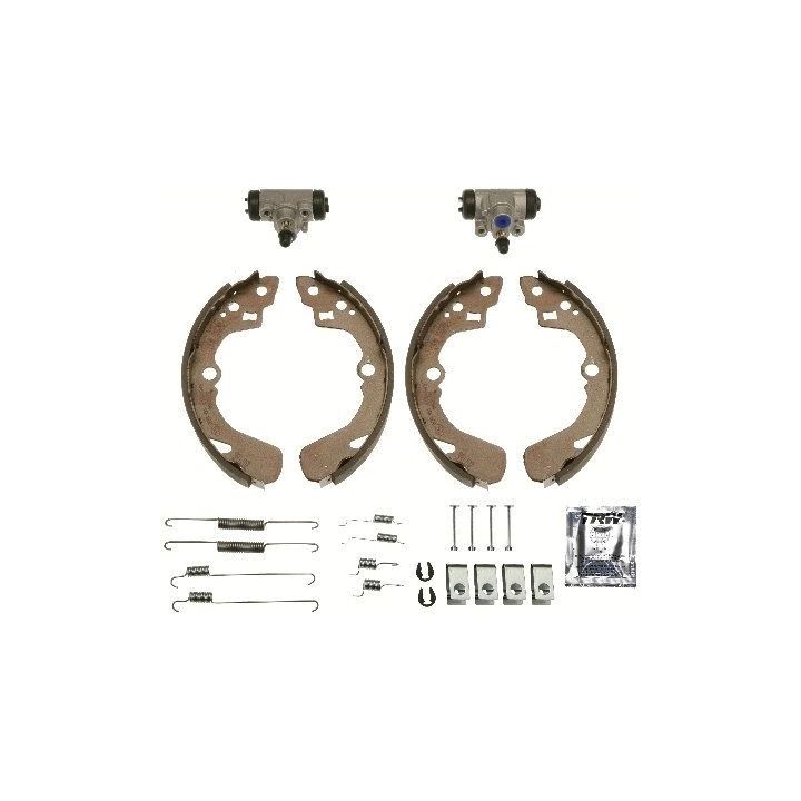 Stabdžių trinkelių komplektas TRW BK1968