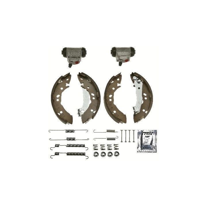 Stabdžių trinkelių komplektas TRW BK2607