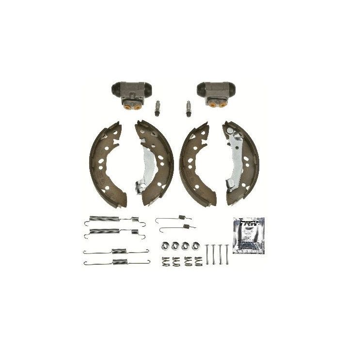 Stabdžių trinkelių komplektas TRW BK2608