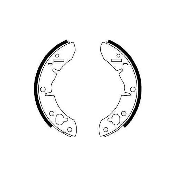 Stabdžių trinkelių komplektas TRW GS6028