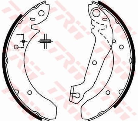 Stabdžių trinkelių komplektas TRW GS6152