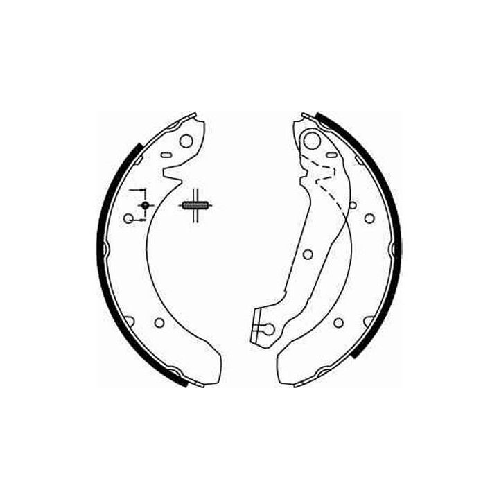 Stabdžių trinkelių komplektas TRW GS6152