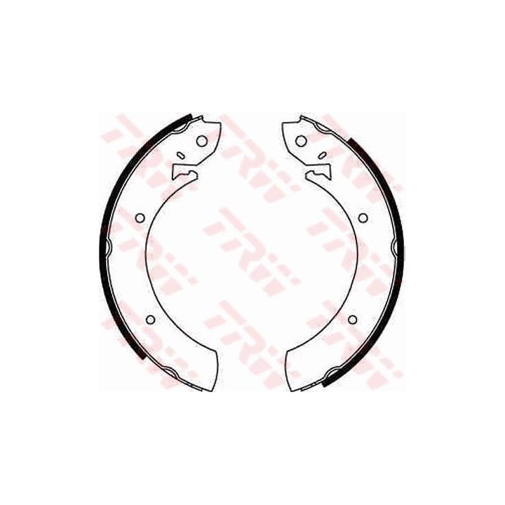 Stabdžių trinkelių komplektas TRW GS6181
