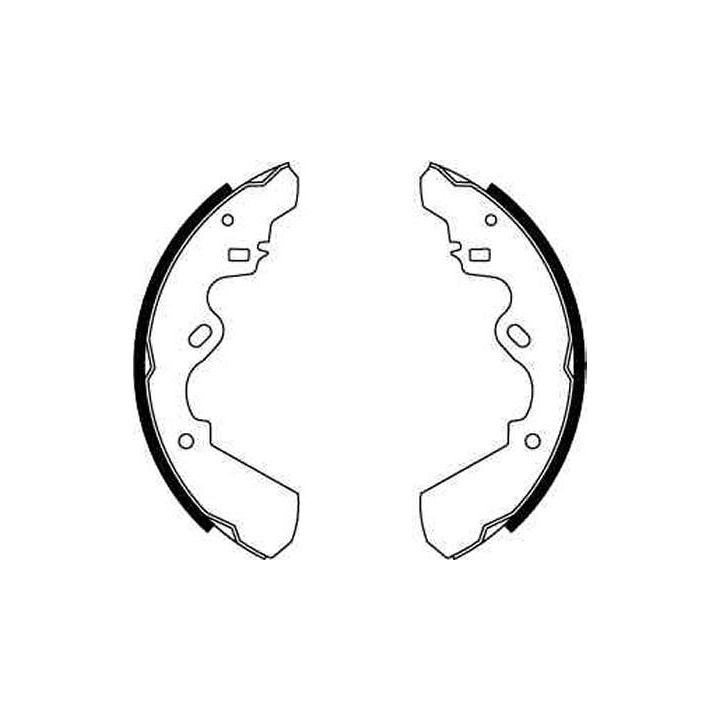 Stabdžių trinkelių komplektas TRW GS6204