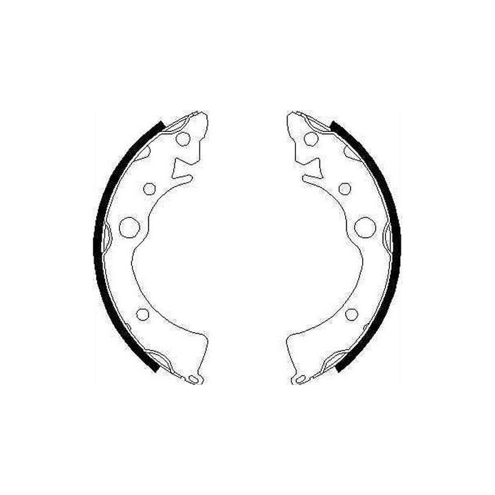 Stabdžių trinkelių komplektas TRW GS6210