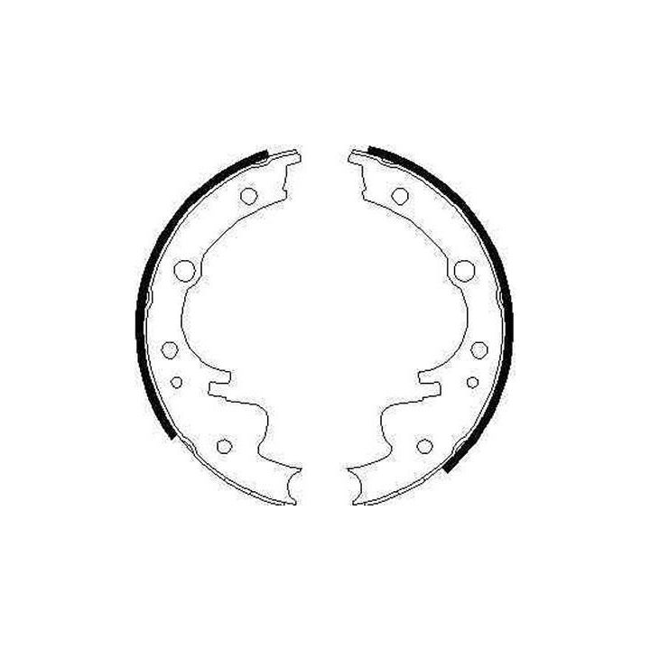 Stabdžių trinkelių komplektas TRW GS6220