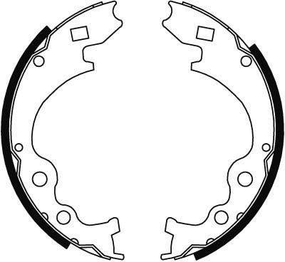 Stabdžių trinkelių komplektas TRW GS6243