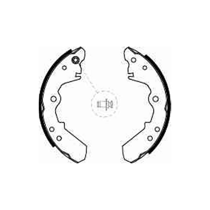 Stabdžių trinkelių komplektas TRW GS6245