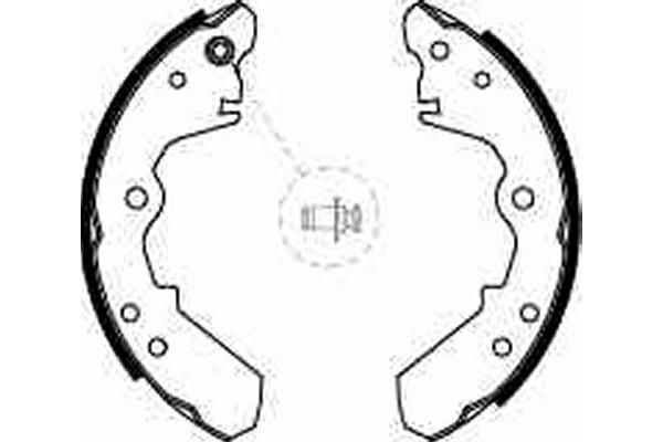 Stabdžių trinkelių komplektas TRW GS6245