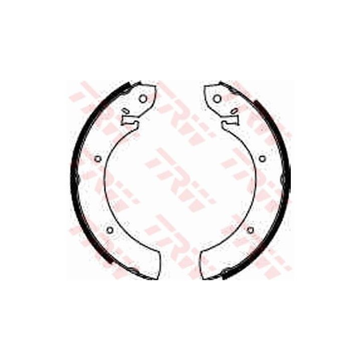 Stabdžių trinkelių komplektas TRW GS6250