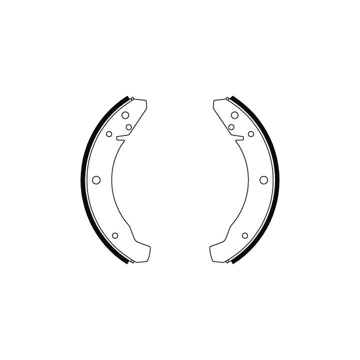 Stabdžių trinkelių komplektas TRW GS8025
