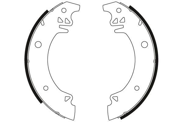 Stabdžių trinkelių komplektas TRW GS8065