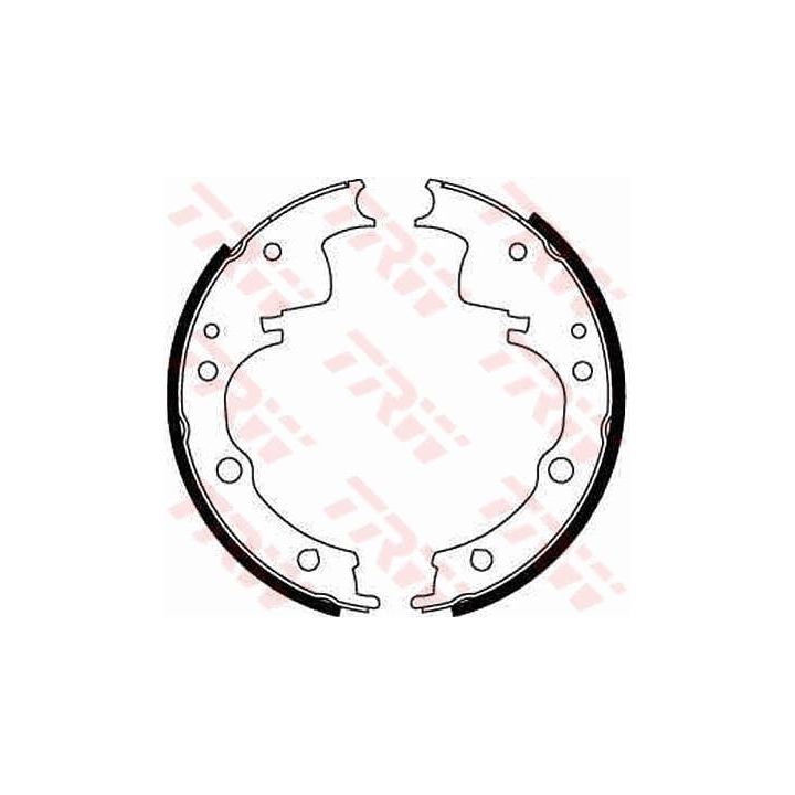 Stabdžių trinkelių komplektas TRW GS8148