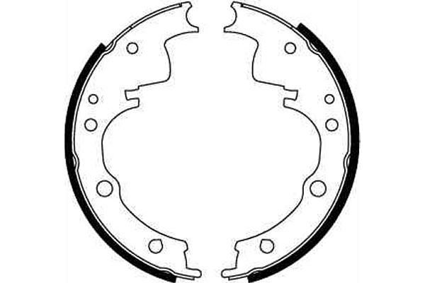 Stabdžių trinkelių komplektas TRW GS8148