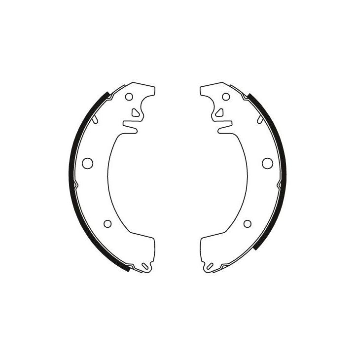 Stabdžių trinkelių komplektas TRW GS8154