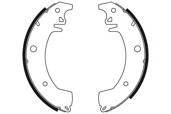 Stabdžių trinkelių komplektas TRW GS8154