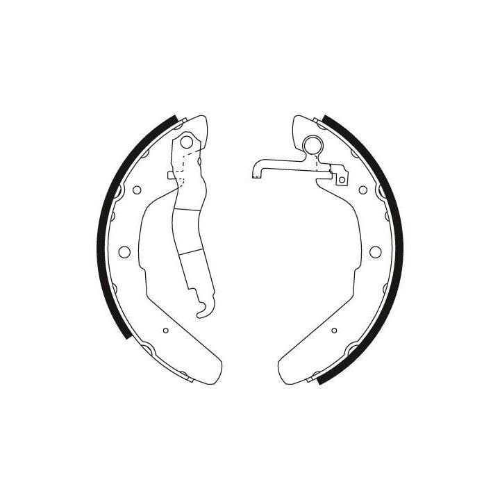 Stabdžių trinkelių komplektas TRW GS8173