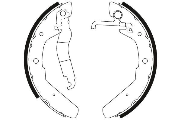 Stabdžių trinkelių komplektas TRW GS8173