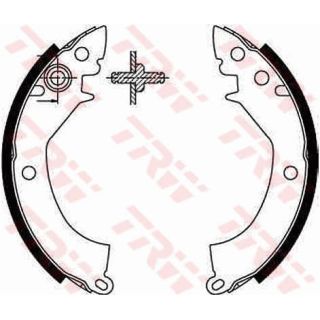 Stabdžių trinkelių komplektas TRW GS8178