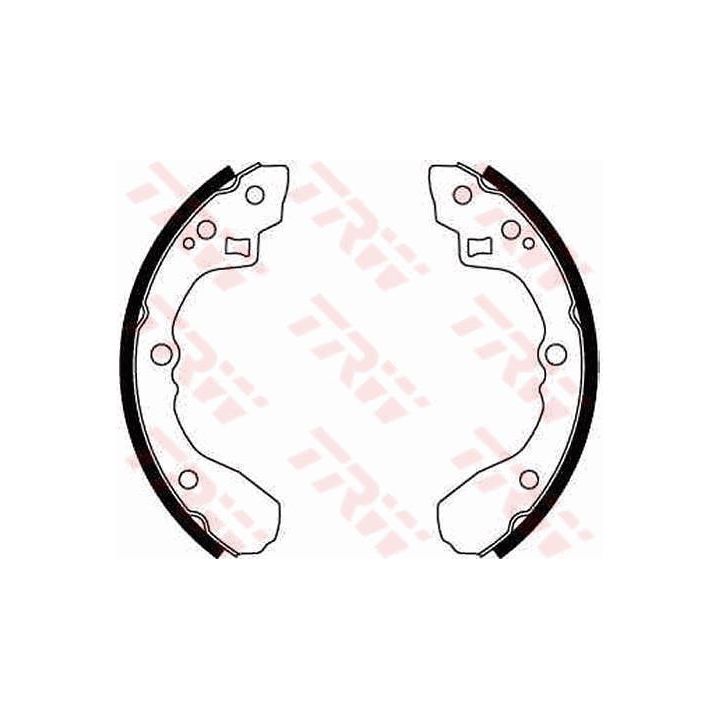 Stabdžių trinkelių komplektas TRW GS8205