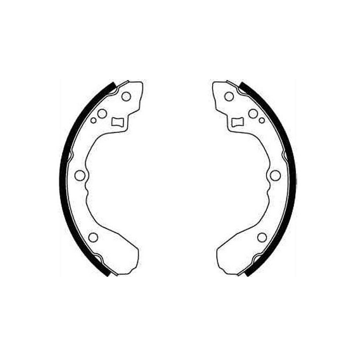 Stabdžių trinkelių komplektas TRW GS8205