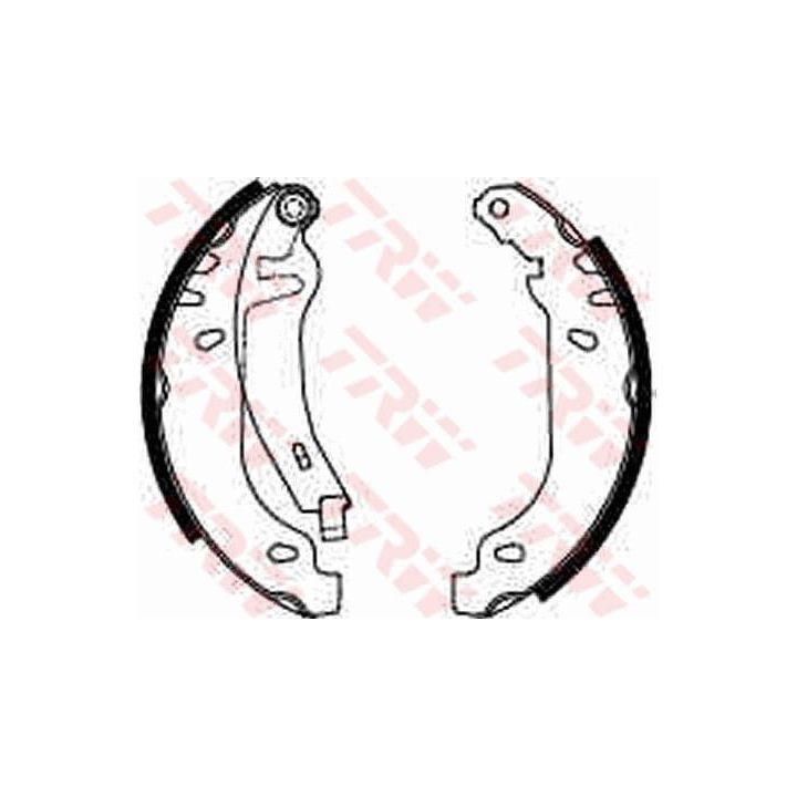Stabdžių trinkelių komplektas TRW GS8211