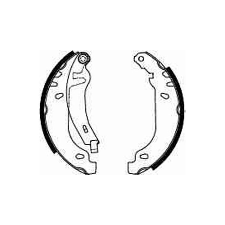 Stabdžių trinkelių komplektas TRW GS8211