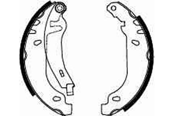 Stabdžių trinkelių komplektas TRW GS8211