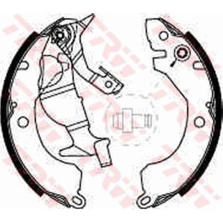 Stabdžių trinkelių komplektas TRW GS8225