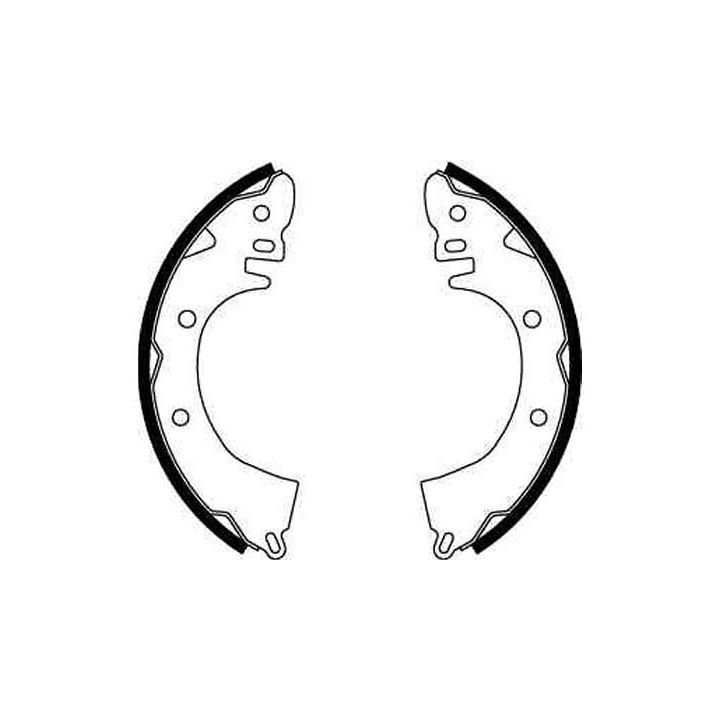 Stabdžių trinkelių komplektas TRW GS8249