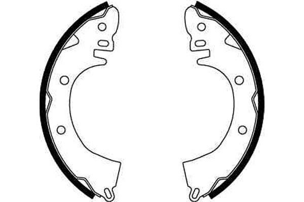Stabdžių trinkelių komplektas TRW GS8249