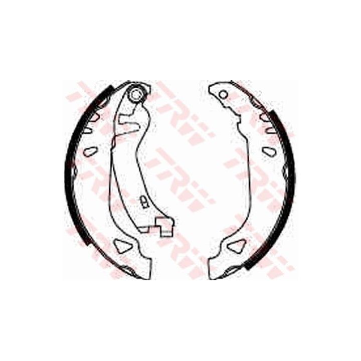 Stabdžių trinkelių komplektas TRW GS8269