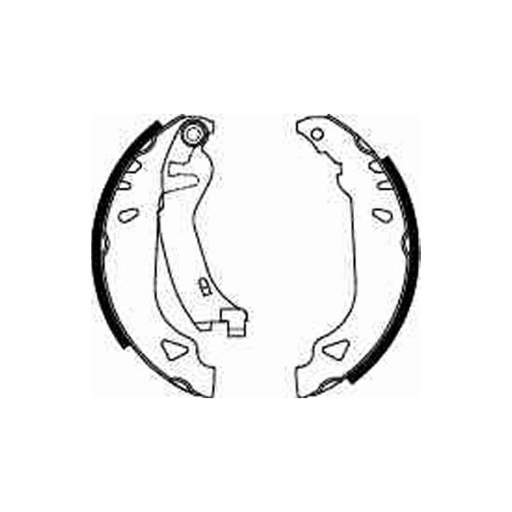 Stabdžių trinkelių komplektas TRW GS8269