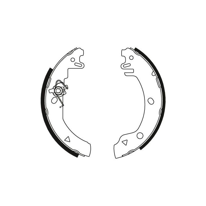 Stabdžių trinkelių komplektas TRW GS8280