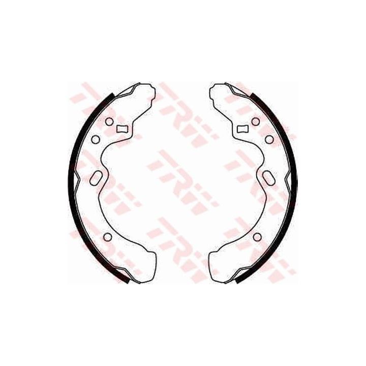 Stabdžių trinkelių komplektas TRW GS8288