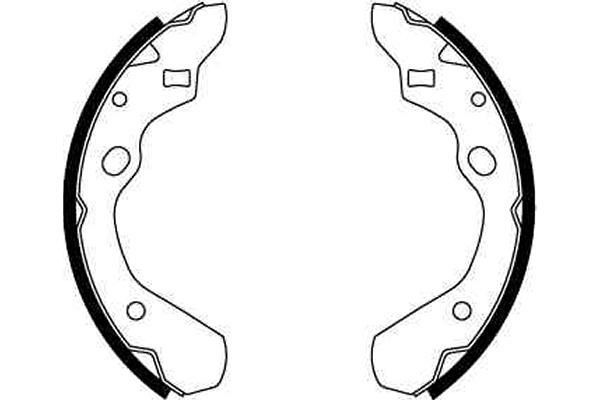 Stabdžių trinkelių komplektas TRW GS8290