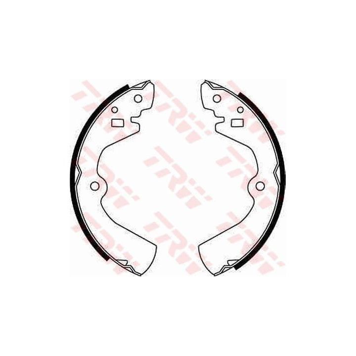 Stabdžių trinkelių komplektas TRW GS8308