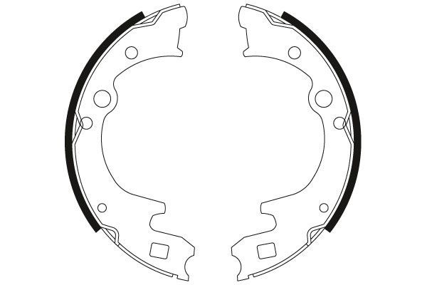 Stabdžių trinkelių komplektas TRW GS8428