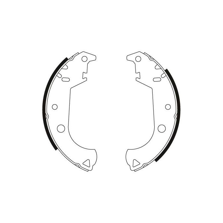 Stabdžių trinkelių komplektas TRW GS8442