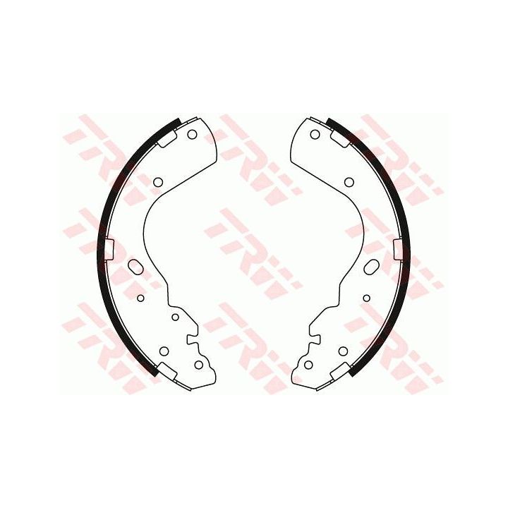 Stabdžių trinkelių komplektas TRW GS8443