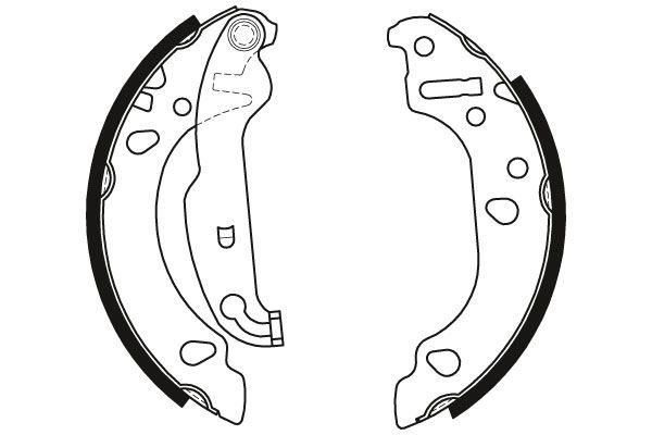 Stabdžių trinkelių komplektas TRW GS8453
